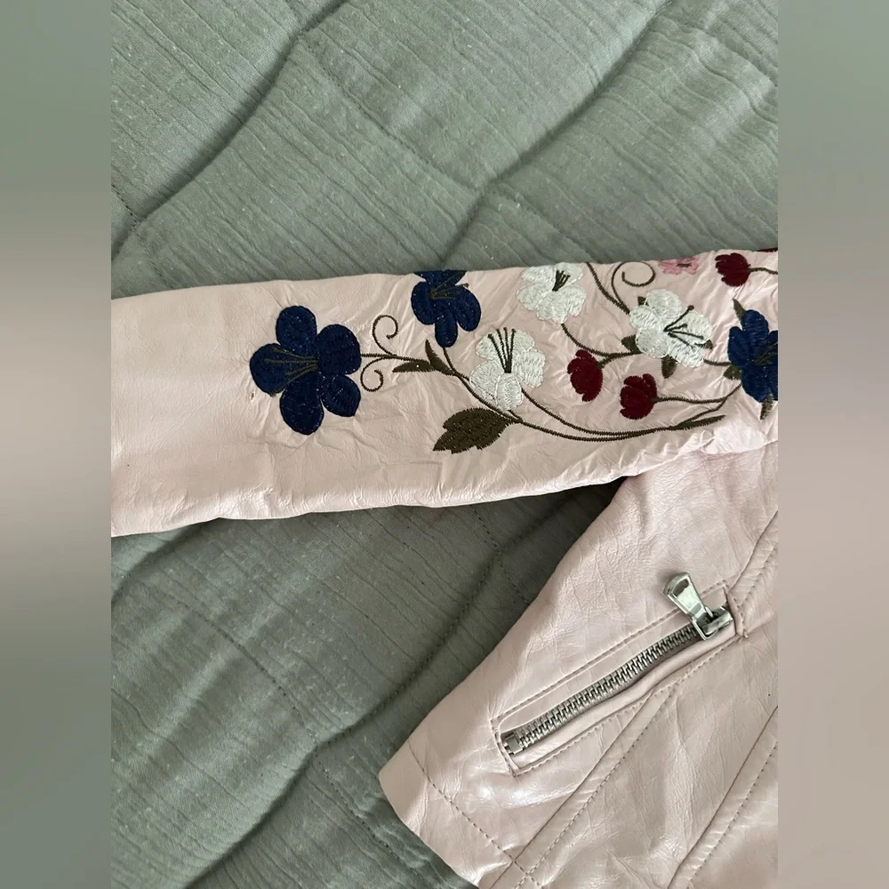 Blush Floral Jacket - Toddler